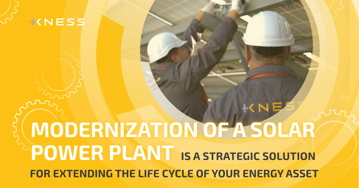 WEB post - Модернізація сонячної електростанції англ